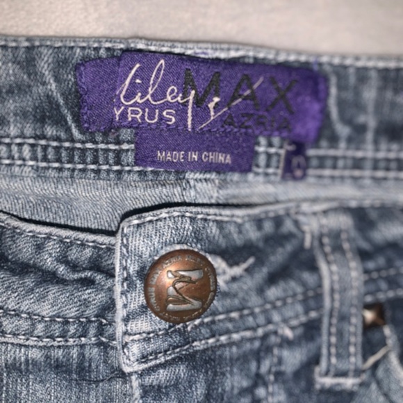 distressed jean shorts size 7 medium wash - Picture 4 of 4